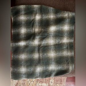 Primark Plaid Skirt - Forest Green and Cream